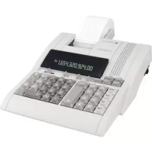 Image of Olympia CPD 3212S Calculator with built-in printer Beige Display (digits): 12 mains-powered (W x H x D) 210 x 68 x 252 mm