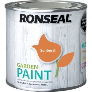 Image of Ronseal General Purpose Garden Paint Sunburst 250ml
