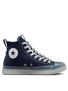 Image of Converse Chuck Taylor All Star Cx Explore Canvas Hi Tops - Navy/White, Size 7, Men