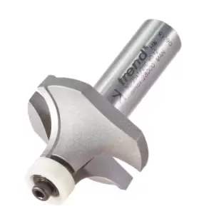 Image of Trend Bull Nose Round Over Combination Router Cutter 38mm 19mm 1/2"