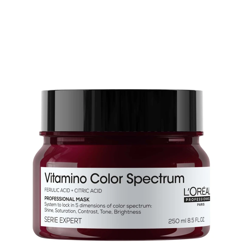 Image of LOreal Professionnel Vitamino Color Spectrum Rinse Off Hair Mask For Coloured Hair 250ml