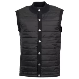Image of Barbour Mens Essential Quilted Gilet Black Small
