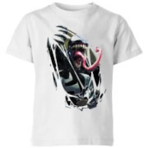 Image of Marvel Venom Inside Me Kids T-Shirt - White - 3-4 Years