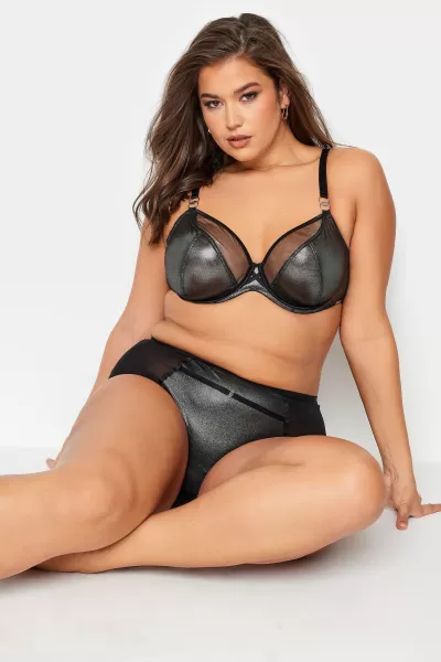 Image of Shimmer Mesh Non-Padded Bra