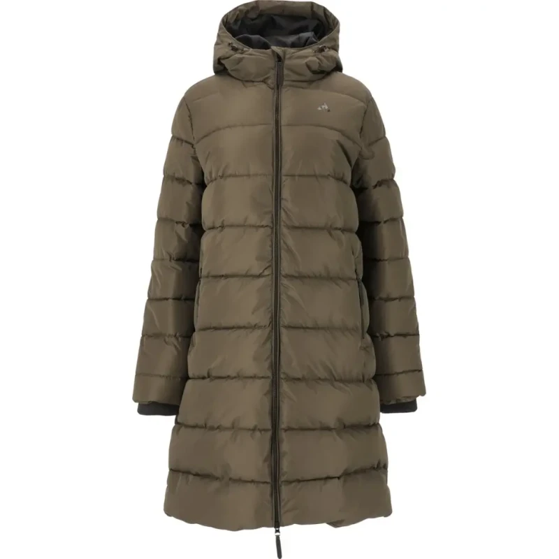 Image of Whistler Womens Whistler Amaret Long Puffer Noir Female 36 W234603-1071