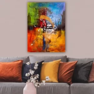 Image of 394574065_70100 Multicolor Decorative Canvas Painting