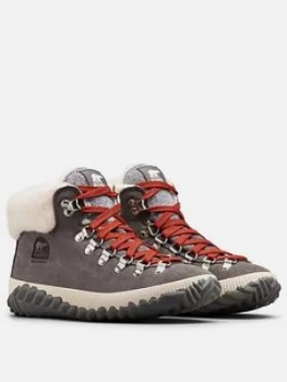 Image of SOREL Out N About Plus Conquest Quarry Trainer - Grey, Quarry, Size 4, Women