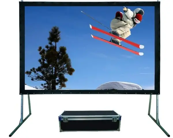 Image of Sapphire 180" SFFS365RP-FABRIC Rear Projection Projector Screen
