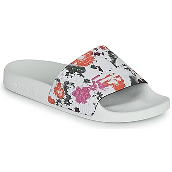 Image of adidas ADILETTE W womens in White,5,8,7,3
