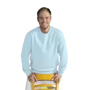 Image of SG Mens Long Sleeve Crew Neck Sweatshirt Top (4XL) (Royal)