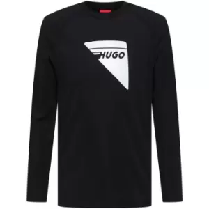 Image of Hugo Dotivation T Shirt - Black