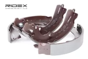 Image of RIDEX Brake Shoes Rear Axle 70B0081 Brake Shoe Set,Brake Lining SUBARU,FORESTER (SG),IMPREZA Stufenheck (GD),FORESTER (SF),IMPREZA Station Wagon (GG)