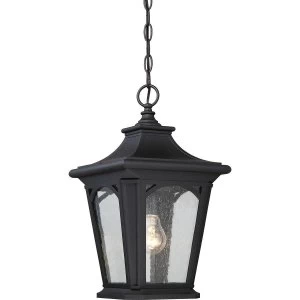 Image of 1 Light Small Chain Lantern - Mystic Black Finish, E27