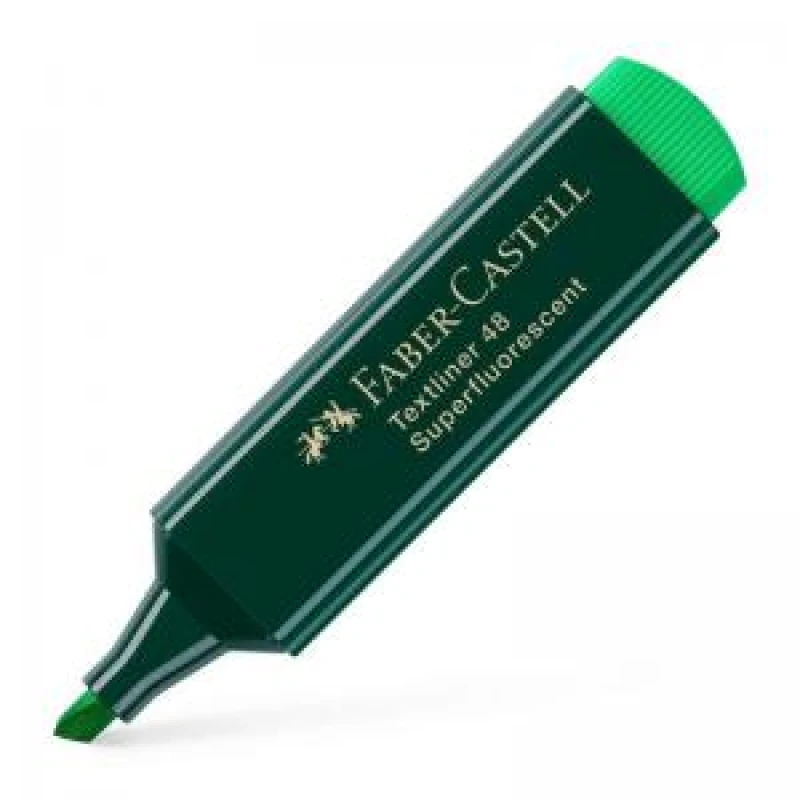 Image of Faber-Castell Highlighter Textliner 48 Green Pack 10 - 154863 49216SQ EXR49216SQ