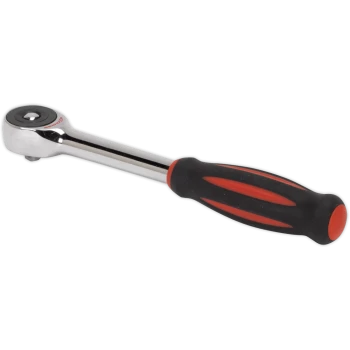 Image of Sealey 1/4" Drive Dual Action Push Through Reverse Speed Ratchet 1/4"