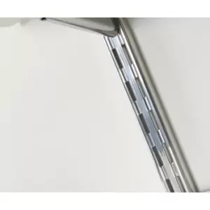Image of Twin Slot Shelving Kit - 1981mm Krome Twinslot and 317mm Brackets - Chrome Effect