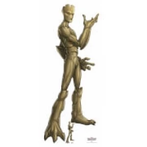 Image of Marvel Guardians of the Galaxy - Groot Oversized Cardboard Cut Out