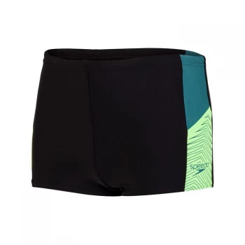 Image of Speedo Dive Aquashort Boys - Blk/Green/Zest
