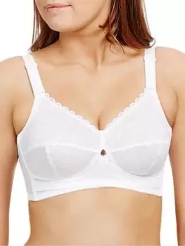 Image of Berlei Full Cup Bra - White, Size 44D, Women