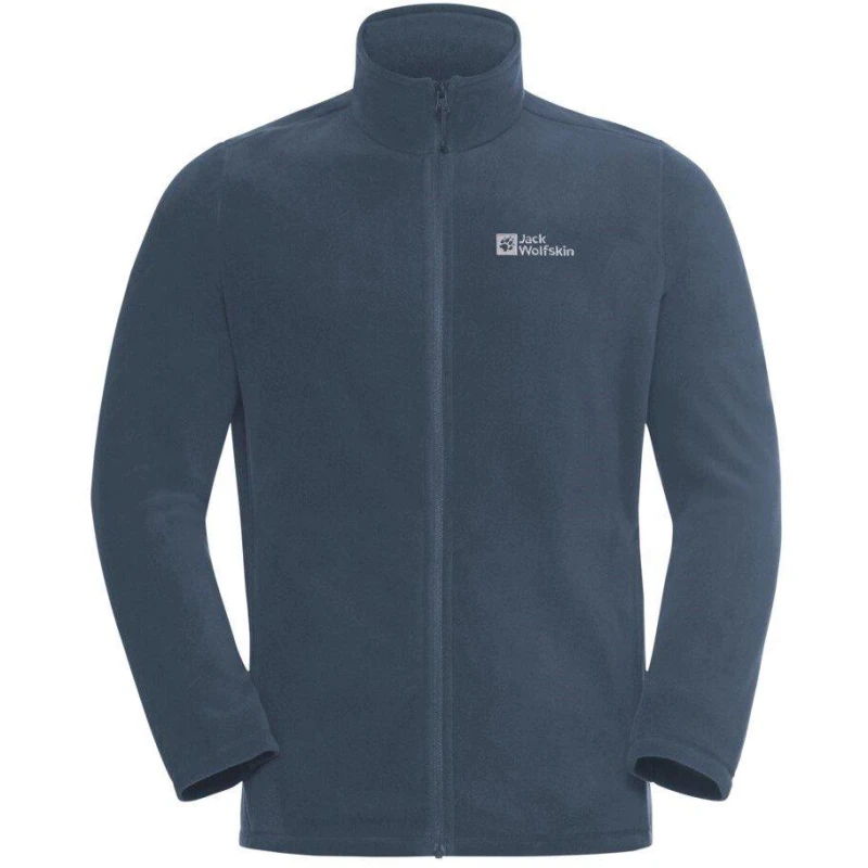 Image of Jack Wolfskin Mens JW Taunus Full-Zip Fleece Midnight Sky male Medium