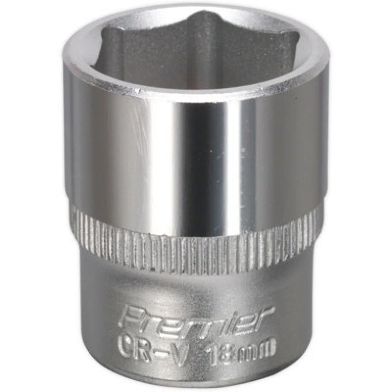 Image of Loops 18mm Forged Steel Drive Socket - 3/8" Square Drive - Chrome Vanadium Socket Metallics