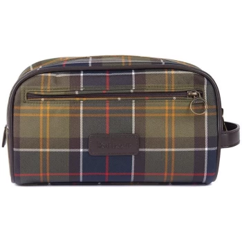 Image of Barbour Barbour Lifestyle Tartan Wash Bag Mens - Tartan TN11