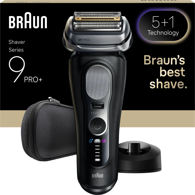 Image of BRAUN Series 9 Pro 9610s Wet & Dry Foil Shaver - Black 8700216554787