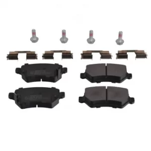 Image of Brake Pad set ADG042116 by Blue Print Rear Axle