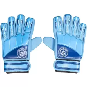 Image of Team Merchandise Goalkeepers Gloves - Youth Man City