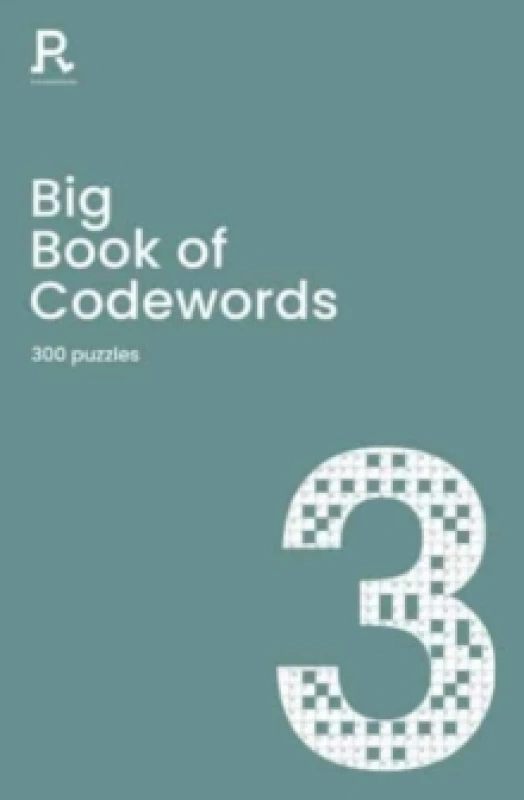 Image of Big Book of Codewords Book 3 : a bumper codeword book for adults containing 300 puzzles Paperback / softback