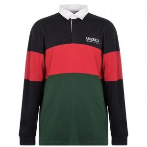 Image of Perry Ellis Rugby Top - Navy