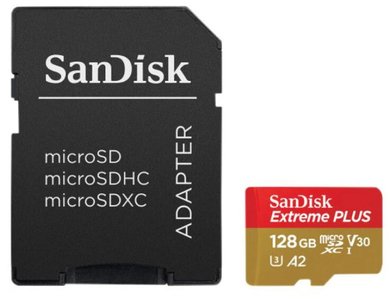 Image of SanDisk Extr+ SDXC 128GB Ad 2yr RescProD