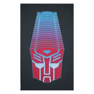 Image of Transformers Autobot Retro Logo Woven Rug - Small
