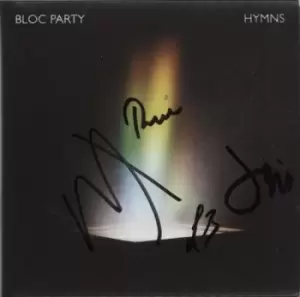 Image of Bloc Party Hymns - Autographed 2016 UK CD album INFECT261CDD