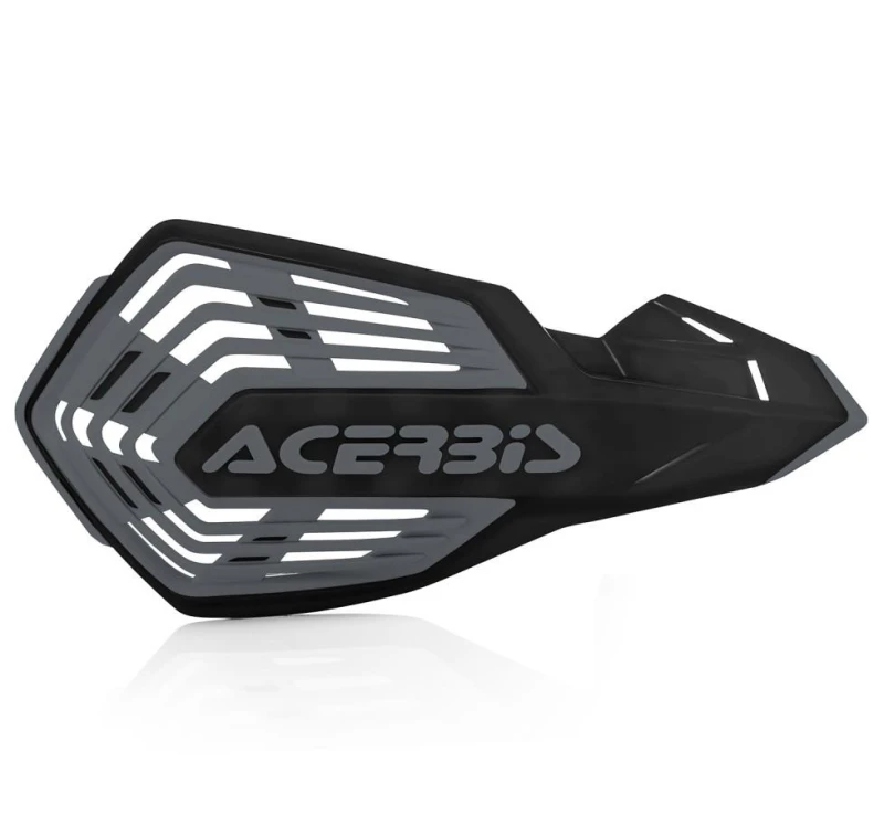 Image of 0024296.319 - Acerbis X-Future Hand Guards - Black/ Grey 0024296.319