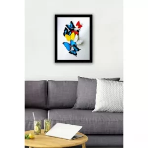 Image of SC0129 Multicolor Decorative Framed MDF Painting