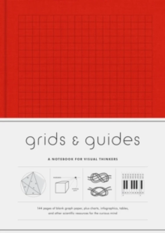Image of Grids & Guides (Red) Notebook : A Notebook for Visual Thinkers Notebook / blank book