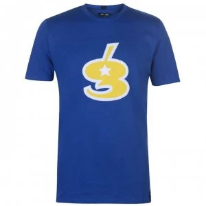 Image of Gio Goi Logo Print T Shirt - Royal