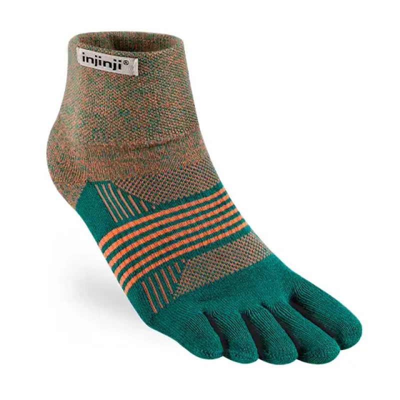 Image of Womens trail socks Injinji Mini-Crew Bleu Female XS/S (35/40)