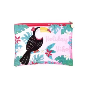Image of Sass & Belle Tiki Toucan Holiday Vibes Pouch