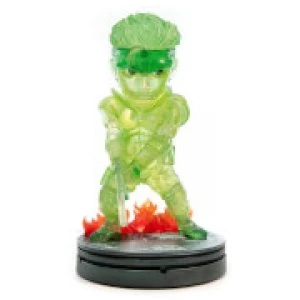Image of First 4 Figures Metal Gear Solid PVC SD Statue Solid Snake Stealth Camouflage Neon Green Ver. 20 cm