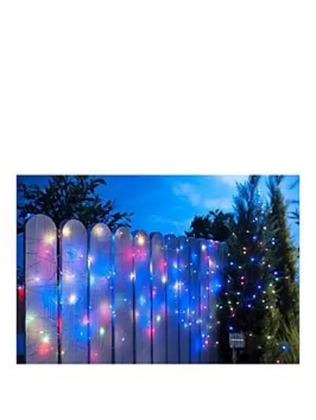 Image of Streetwize 200LED Solar Copper String Light-Multi Color LED - Size 2m