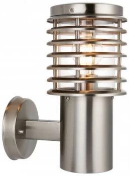 Image of Wickes Eton Brushed Chrome Wall Light - 60W