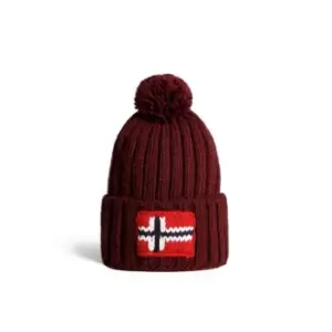 Image of Napapijri Beanie Hat - Red