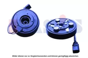Image of AKS DASIS Compressor Clutch 855001N AC Compressor Clutch,Air Compressor Clutch VW,AUDI,FORD,Golf IV Schragheck (1J1)