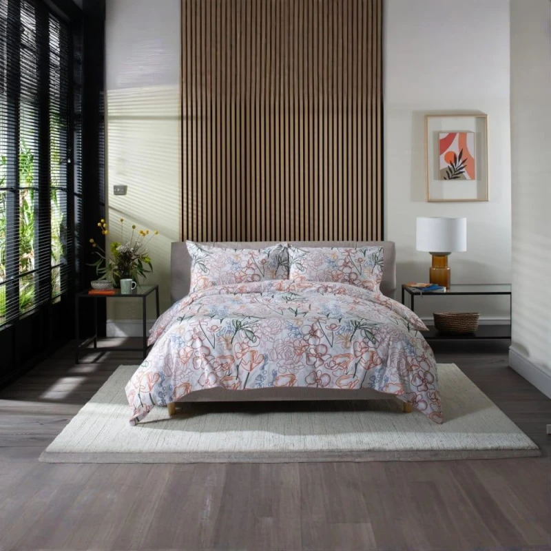 Image of Deyongs Naive Floral Cotton Duvet Cover Set Naive Floral unisex Double