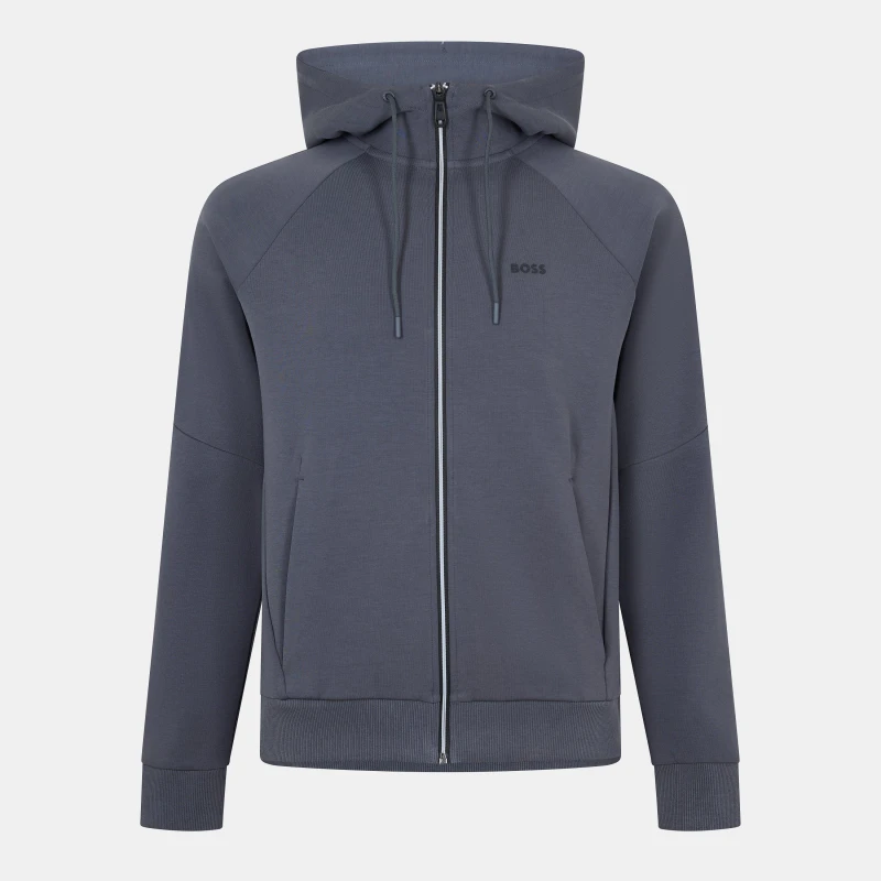 Image of Boss Mens Short Sleeve Polo Shirt Dark Grey male S