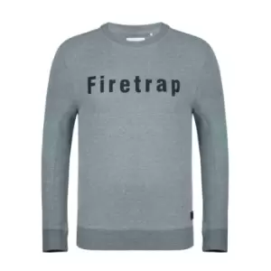 Image of Firetrap Crew Sweatshirt - Grey