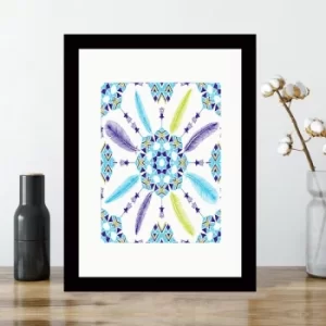 Image of SC6132615293 Multicolor Decorative Framed MDF Painting