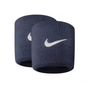 Image of Nike Swoosh Wristbands Navy